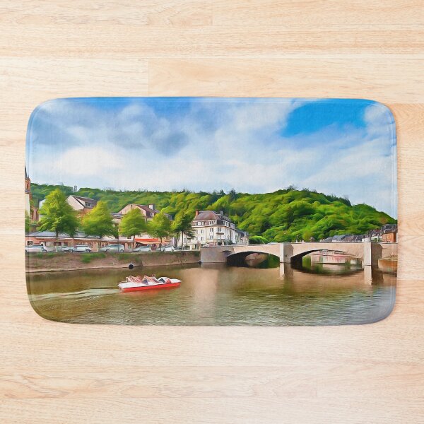 Item preview, La Roche en Ardenne - Belgium (Painting) designed and sold by cmphotographs.