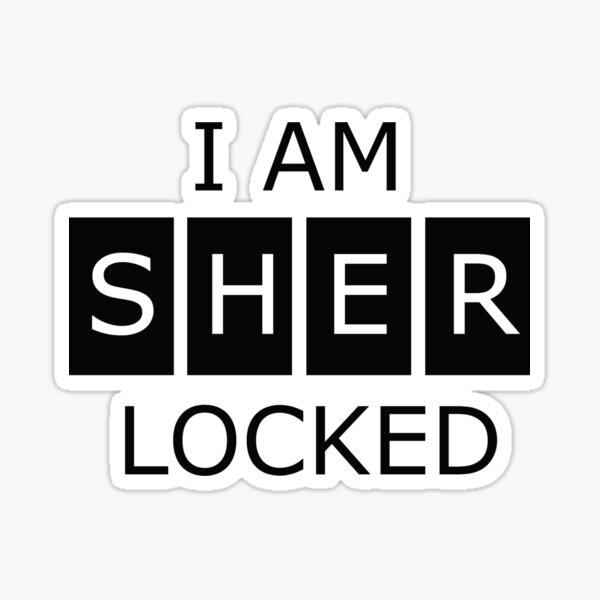 I Am Sherlocked Gifts Merchandise Redbubble