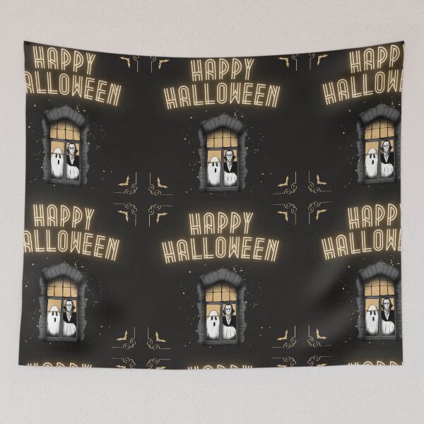 Aperçu de l'œuvre Happy Halloween Essentials & Produits. créée et vendue par Kalash12.