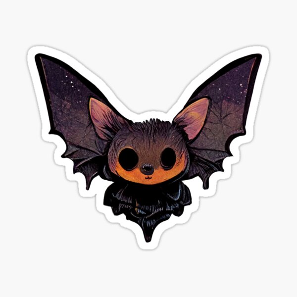 Item preview, Tiny cute bat of darkness designed and sold by CutePlanetEarth.