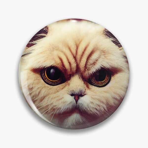 Item preview, anthropomorphic cat portrait - Persian cat wearing baroque coat.  designed and sold by Catator.