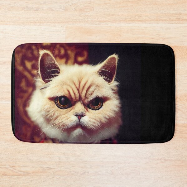 Item preview, anthropomorphic cat portrait - Persian cat wearing baroque coat.  designed and sold by Catator.