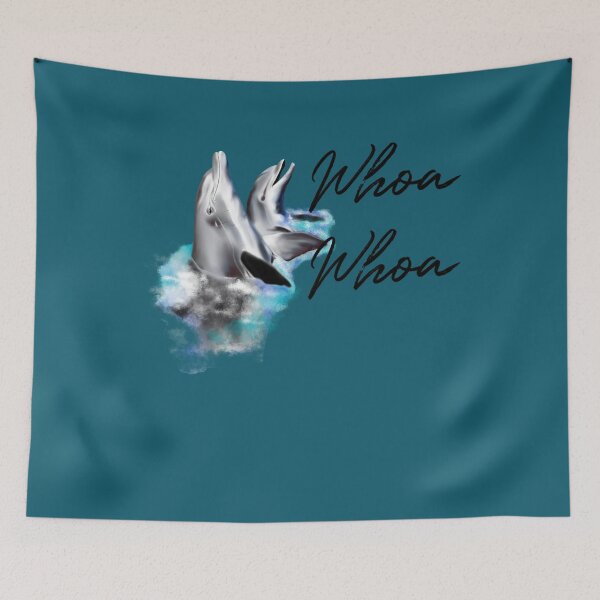 Item preview, Whoa Dolphin  designed and sold by LowellCarter.
