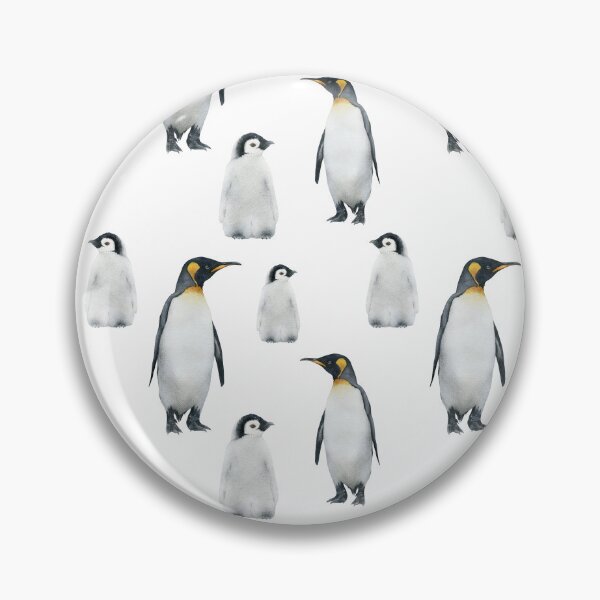 Item preview, Baby Emperor and King penguins pattern designed and sold by DIANA ASKAROVA.