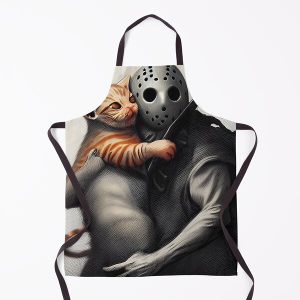 Item preview, Friday the 13th Part Nine Lives Cute Cat Killer Couple designed and sold by Horrorscape.