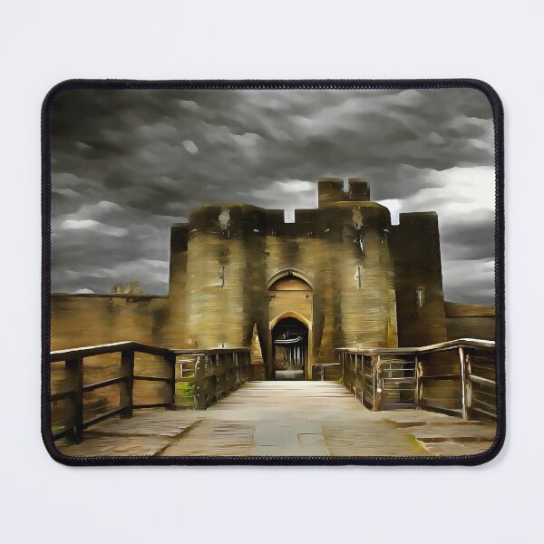 Item preview, Caerphilly Castle (Painting) designed and sold by cmphotographs.