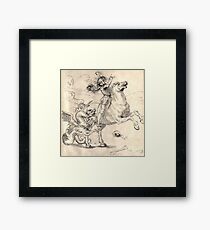 Saint George and the Dragon Framed Print