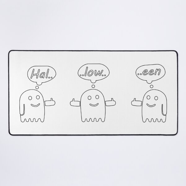Item preview, Cute Happy Ghost Halloween designed and sold by BrightSquare.