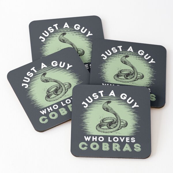 Item preview, Just A Guy Who Loves Cobras designed and sold by AngelikaC04.