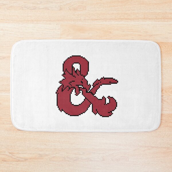 Item preview, D&D logo designed and sold by Little Crows Trinkets.