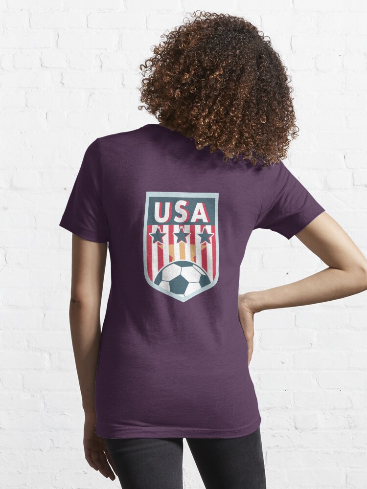 USA Soccer Crest #1- American National Soccer Team Essential T-Shirt for  Sale by Numero14