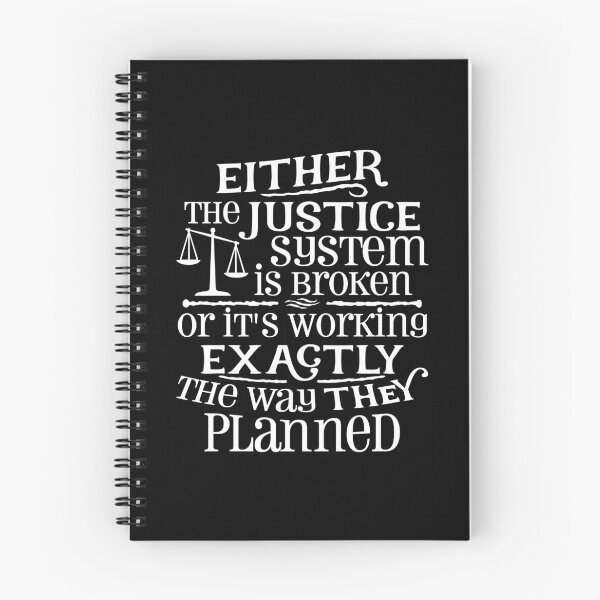 Item preview, Justice System is Broken designed and sold by EthosWear.