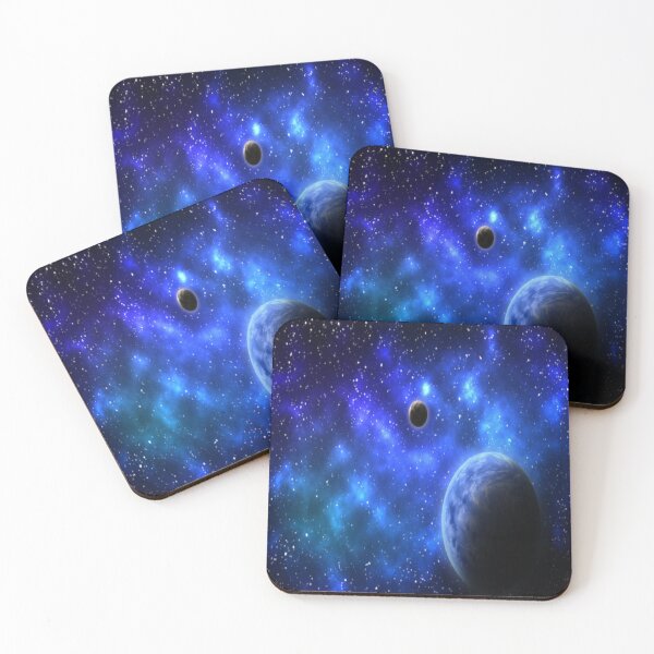 Item preview,   Cool blue nebula galaxy outer space Universe designed and sold by BEAUTY ⭐⭐⭐⭐⭐.