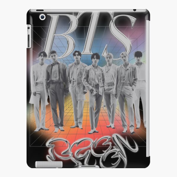 BTS Logo White and Black iPad Case & Skin for Sale by