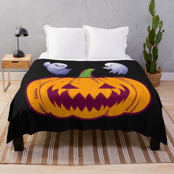 Item preview, Halloween pumpkin and ghost designed and sold by blip1337.