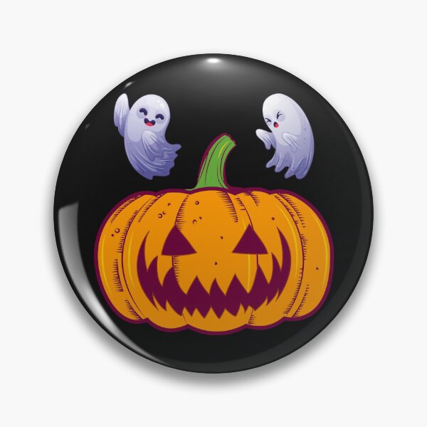 Item preview, Halloween pumpkin and ghost designed and sold by blip1337.