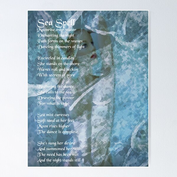Item preview, Sea Spell designed and sold by RaevynKiss.