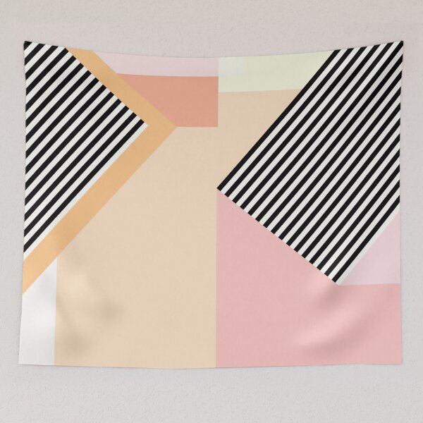 Item preview, Modern Contemporer Black Stripes designed and sold by MyArt23.