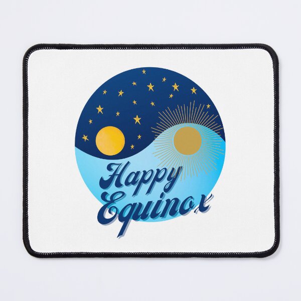 Item preview, Happy Equinox - Sun and Moon Yin and Yang designed and sold by humnoo.