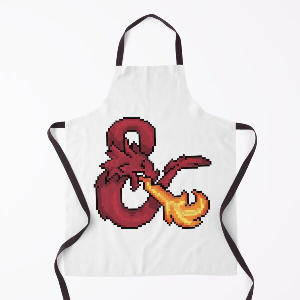 Item preview, D&D logo shaded designed and sold by Little Crows Trinkets.