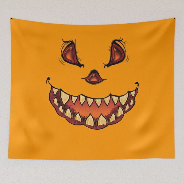 Item preview, Scary Pumpkin Face Halloween Costumes designed and sold by Luxury-Outfits.