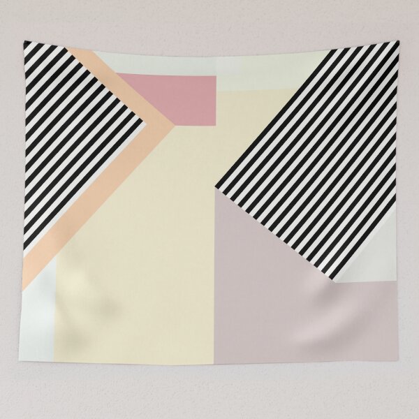 Item preview, Modern Contemporer Black Stripes designed and sold by MyArt23.