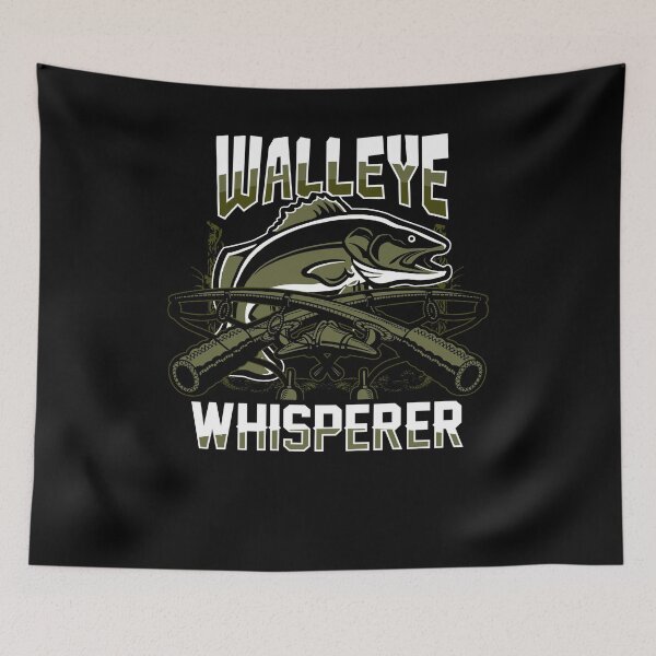 Item preview, Walleye Whisperer - fishing saying designed and sold by Captain Mood.
