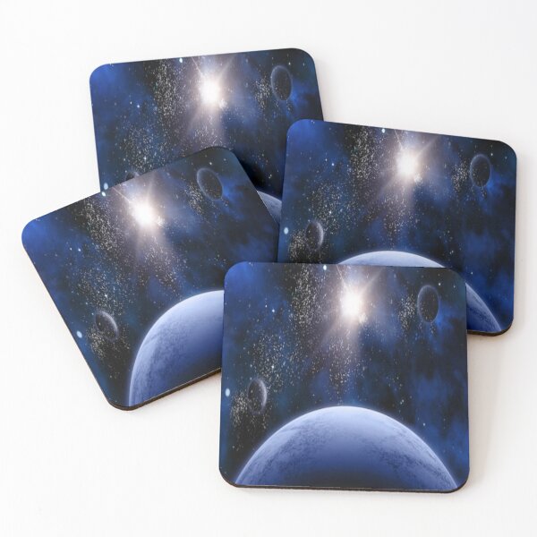 Item preview,  Cool blue nebula galaxy outer space Universe designed and sold by BEAUTY ⭐⭐⭐⭐⭐.
