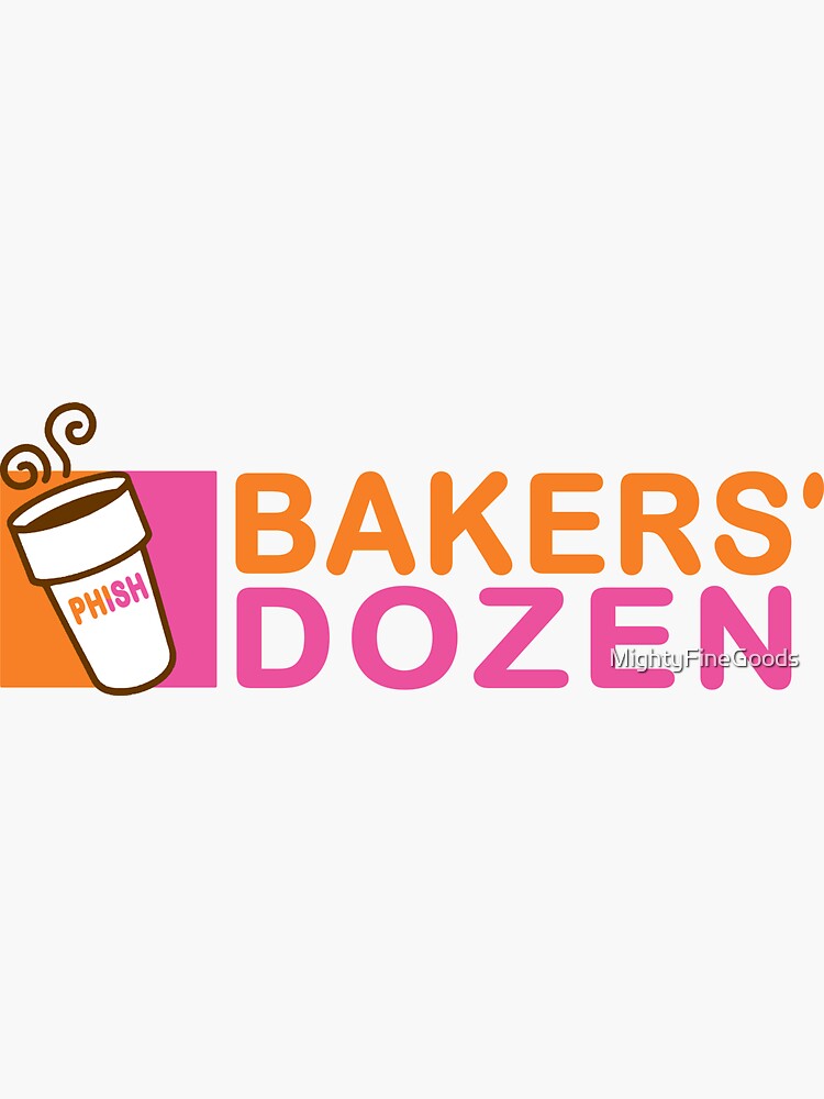 "Phish Bakers Dozen Madison Square Garden" Sticker by