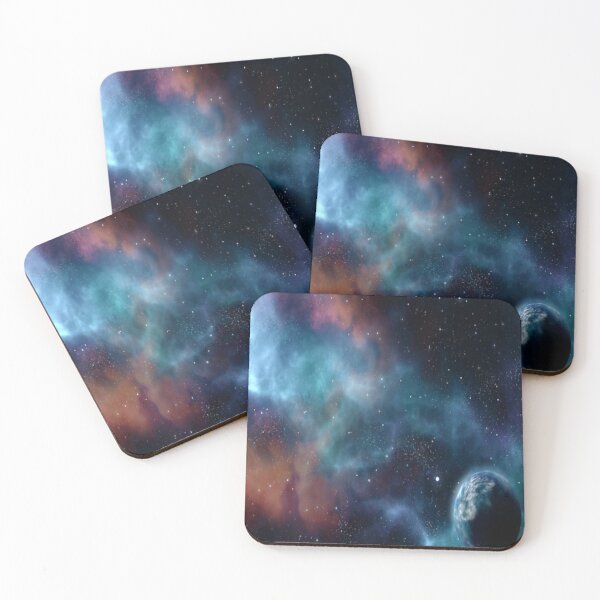 Item preview,  Cool blue nebula galaxy outer space Universe designed and sold by BEAUTY ⭐⭐⭐⭐⭐.