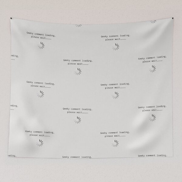 Item preview, Geeky comment loading, Please wait.. designed and sold by Bundjum.