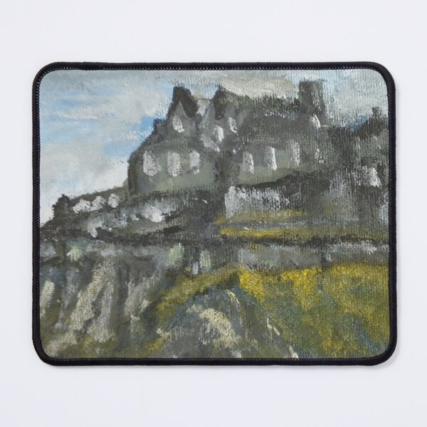 Item preview, Edinburgh Castle Scotland painting designed and sold by WorldOfWendyArt.