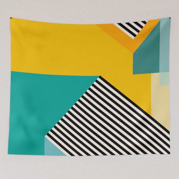 Item preview, Modern Contemporer Black Stripes designed and sold by MyArt23.