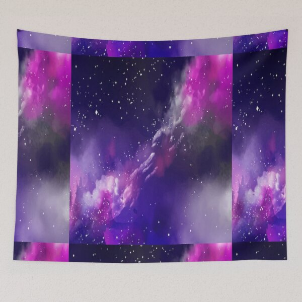 Item preview,  Cool purple nebula galaxy outer space Universe designed and sold by BEAUTY ⭐⭐⭐⭐⭐.