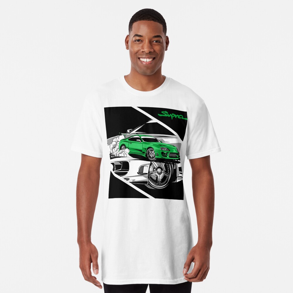 Toyota Supra Drift T Shirt By Igenidz Redbubble