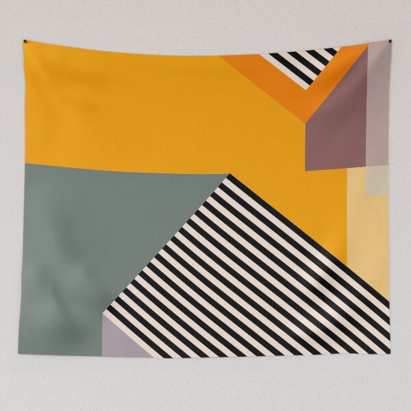 Item preview, Modern Contemporer Black Stripes designed and sold by MyArt23.