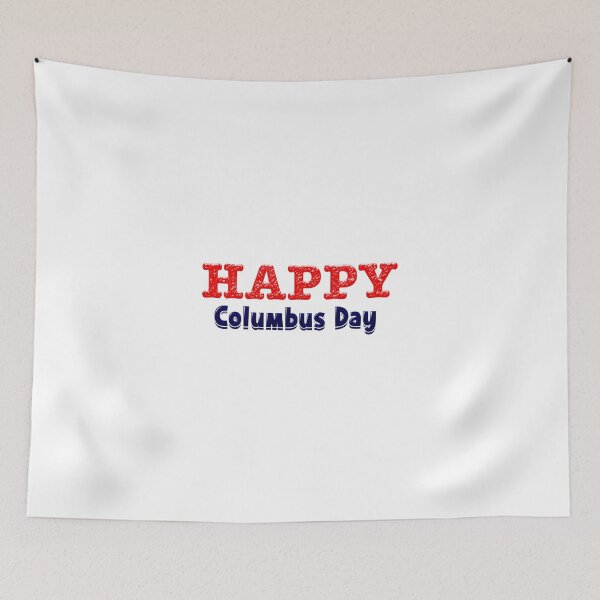 Item preview, Happy Columbus day,  October 1492 - American Flag designed and sold by rezze.