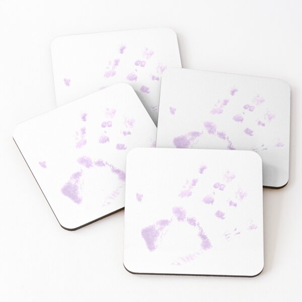 Item preview, Watercolor Hand Prints in Purple designed and sold by MyArt23.