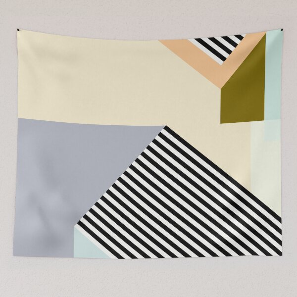 Item preview, Modern Contemporer Black Stripes designed and sold by MyArt23.