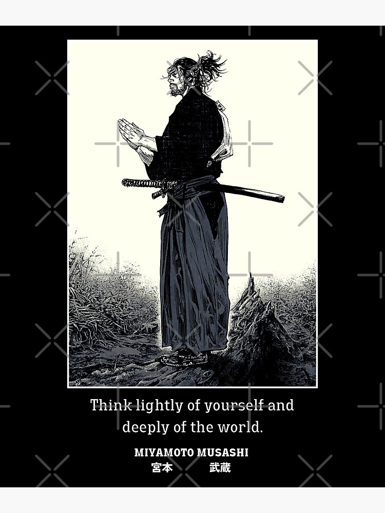 Meditating Miyamoto Musashi Vagabond Manga -Tenka Musou PREMIUM MATTE  VERTICAL POSTER sold by Bobby Taylor, SKU 41914357