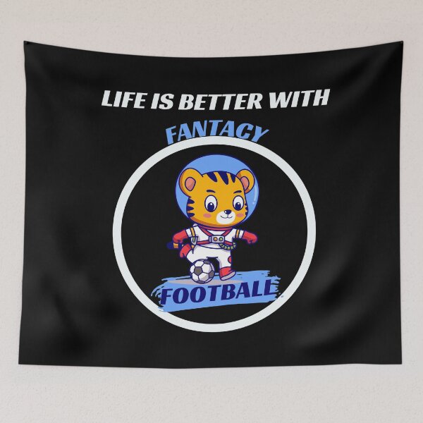 Item preview, Life Is Better With Fantasy Football Dog designed and sold by Artpawsy.
