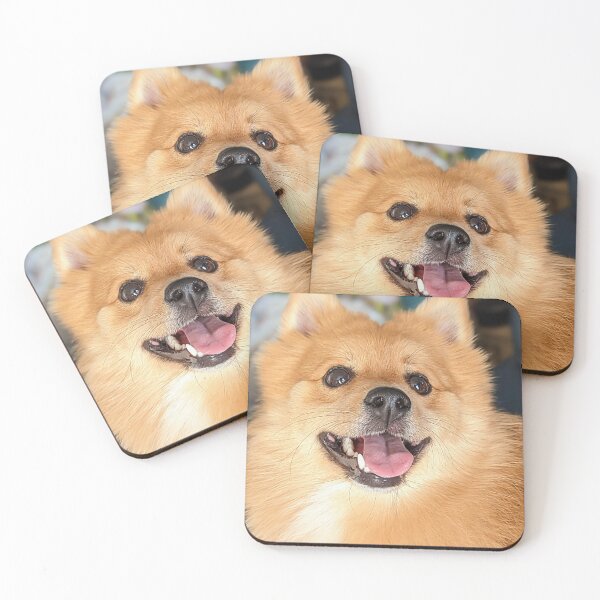 Item preview, Cute Pomeranian smiles designed and sold by Fluffycat2020.