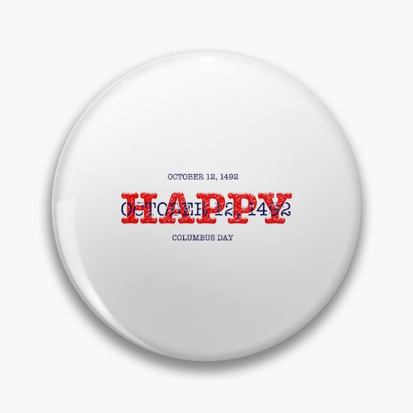 Item preview, Happy Columbus day,  October 1492 - American Flag designed and sold by rezze.