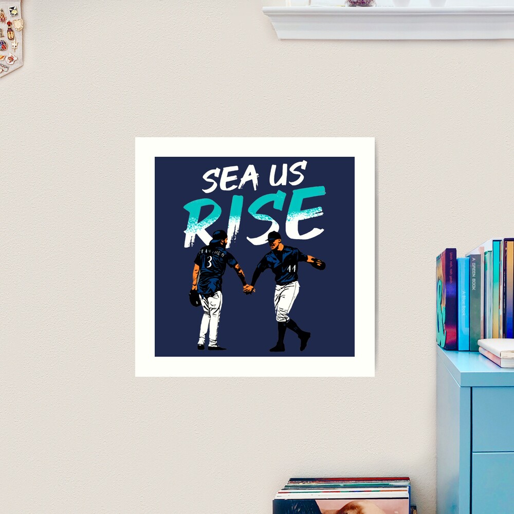 Julio Rodríguez: SEA Us Rise Art Print