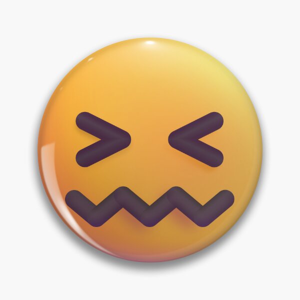 Item preview, Confused Face Emoji - optimized designed and sold by abroadDesigns.