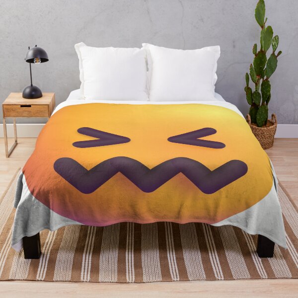 Item preview, Confused Face Emoji - optimized designed and sold by abroadDesigns.