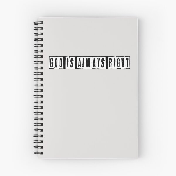 Item preview, God Is Always Right  designed and sold by HiddenStar02.