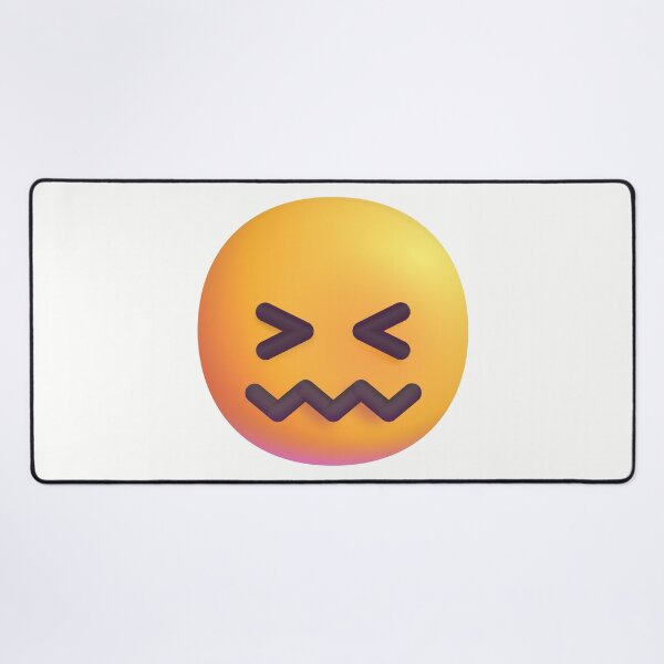 Item preview, Confused Face Emoji - optimized designed and sold by abroadDesigns.