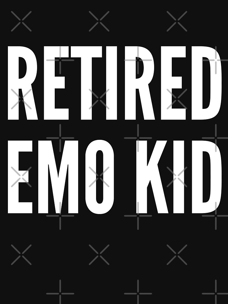 Threadless Former Emo Kid (WHITE) T-Shirt