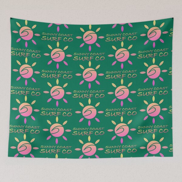 Item preview, Sunny Coast Surf Co Sunset Logo   designed and sold by MyiutPayek.